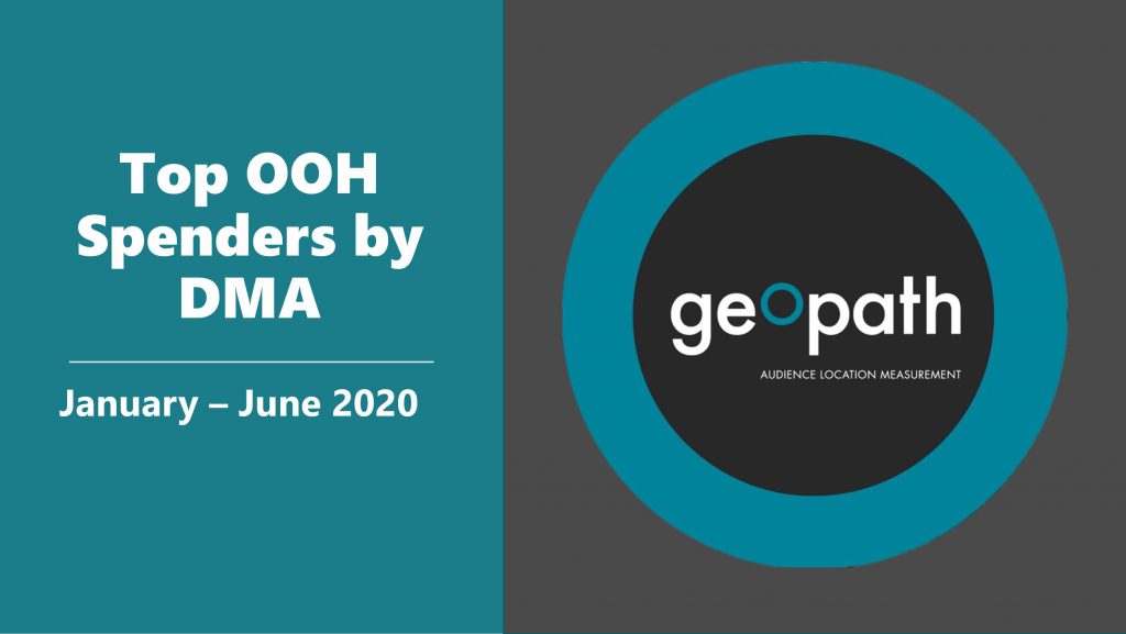 Two New DMA Spending Reports Available in the GeekOUT Library! <br/> <span style='color:#000000;font-size: 18px;'>OOH adspend reports on Q2 and first half of 2020 compiled</span>