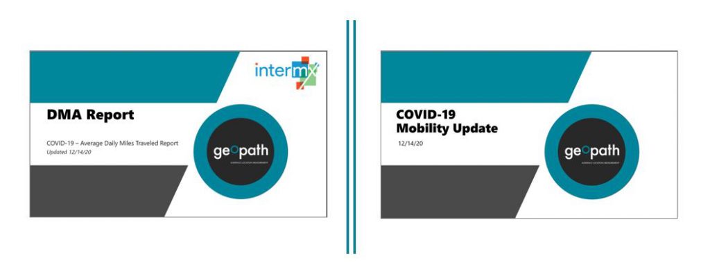 Updated DMA and COVID-19 Mobility Reports | December 14th <br/> <span style='color:#000000;font-size: 18px;'>Refreshed with data through December 6th.</span>