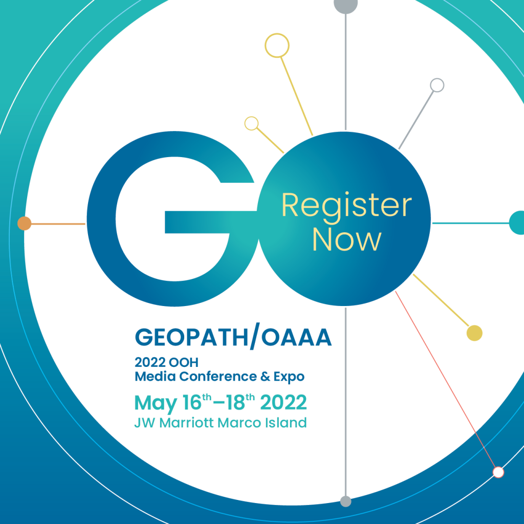 Early-Bird Registration Now Open! <br/> <span style='color:#000000;font-size: 18px;'>Register now for the 2022 GO OOH Media Conference & Expo and save 10%!</span>
